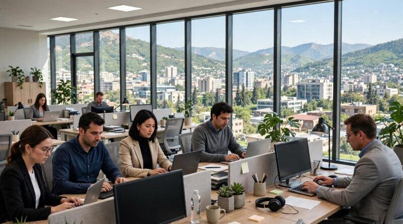 Modern corporate office in Islamabad